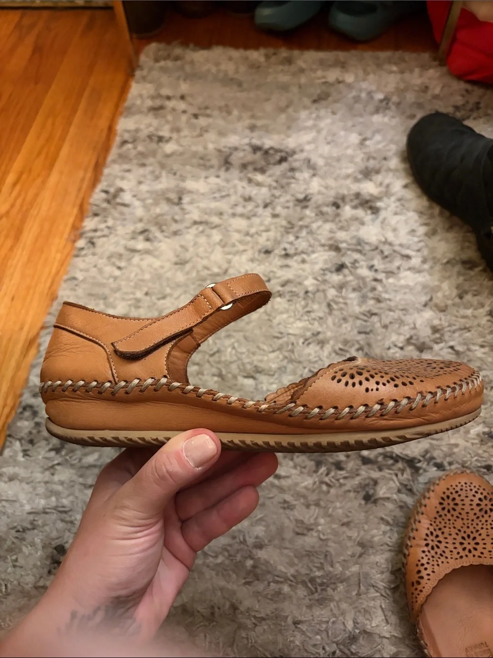 Spring step cute peep